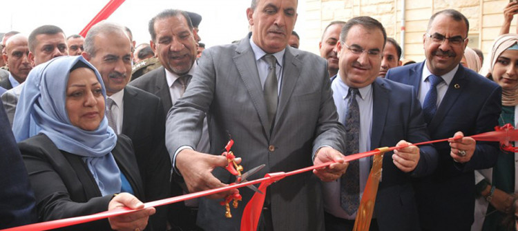 خلال عام وخمسة أشهر<br> قص شريط افتتاح مشفى بكركوك مرتين من قبل المحافظ ونائب عن الاتحاد الوطني