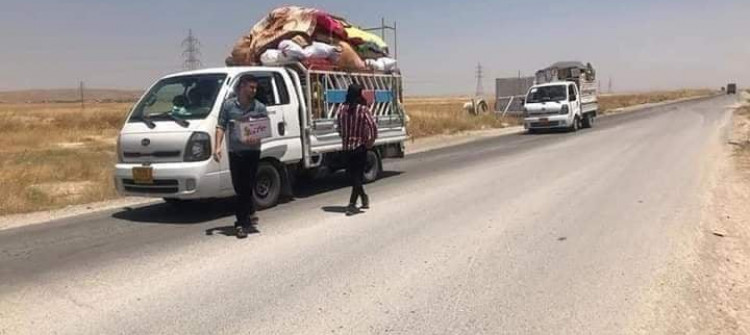 Shila road reopens that 'doubles IDPs return to Sinjar'