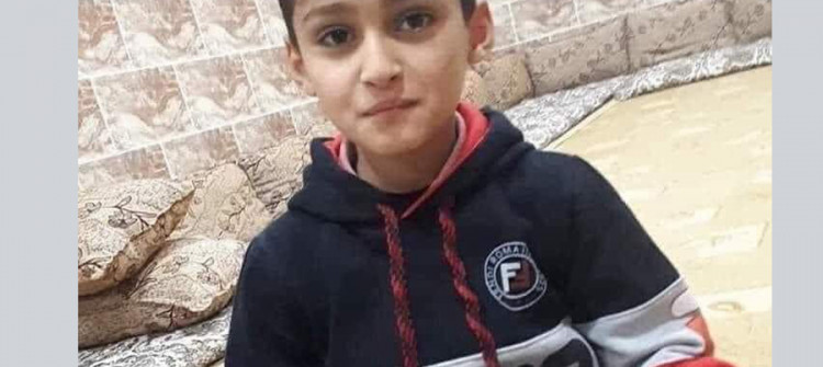 Seven years old Shahin was hit to death with stone and cement block