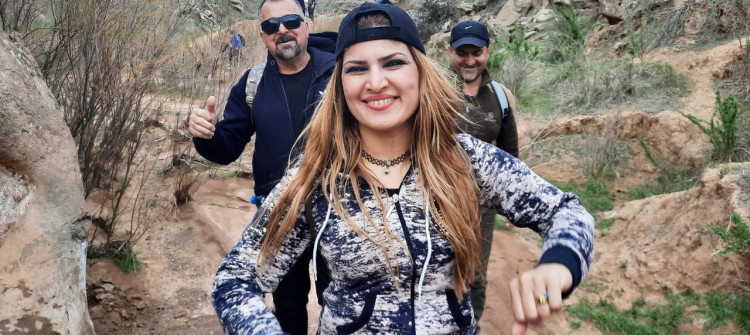 رسالتها حب الرياضة وتعزيز التعايش<br> مجموعة ميلكان بخانقين تنظم جولات في أحضان الطبيعة