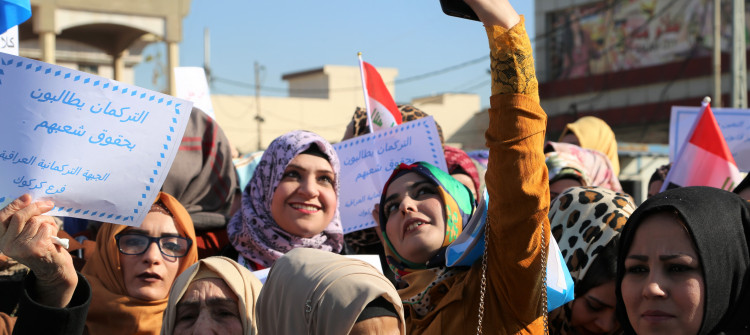 لەسەدا 70ی راپرسییەك<br>پێیانوایە خۆپیشاندانەكانی كەركوك نابێتەهۆی هەڵوەشاندنەوەی پرۆسەی دامەزراندن