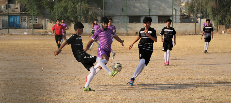 دەیانویست یاریگایەكی وەرزشی تێكبدەن و زەوییەكەی بفرۆشن<br>فەرماندەیی ئۆپەراسیۆنە هاوبەشەكانی كەركوك چەند چەكدارێكی دەستگیركرد