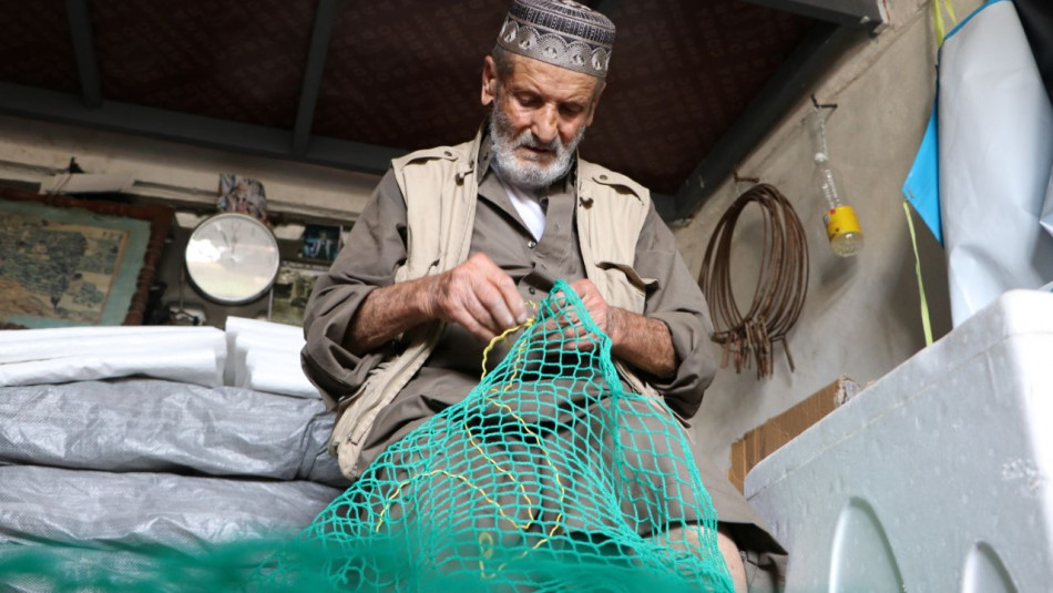 Musul’un en eski balıkçısı 84 yaşında