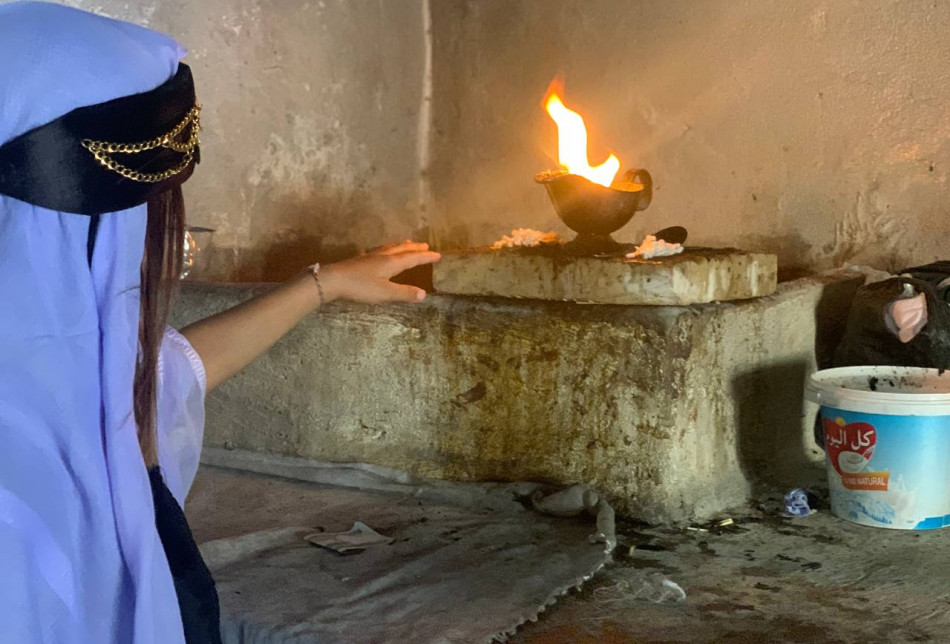 Celebration of Jama Feast in Lalish Temple