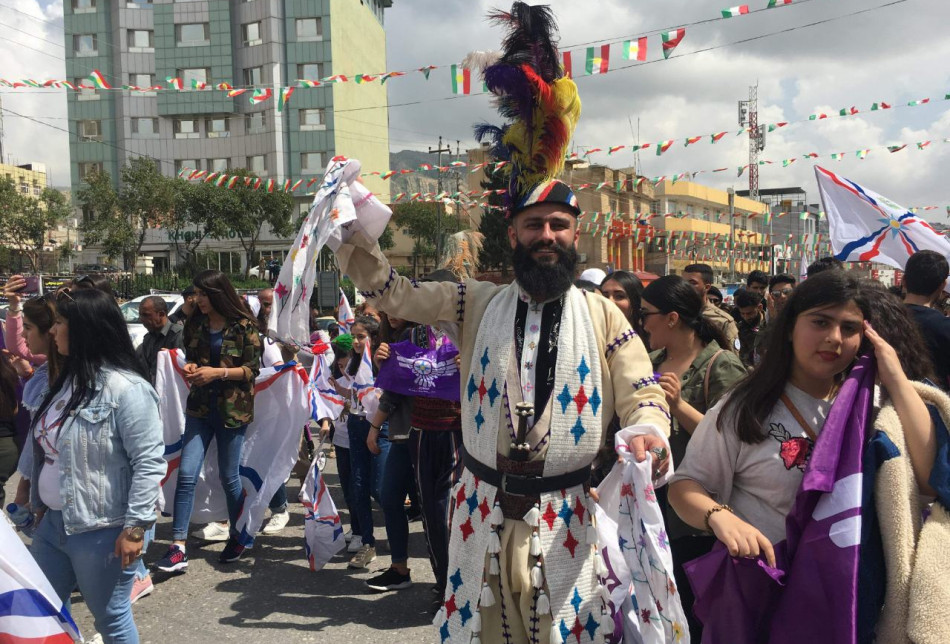 Assyrians in Duhok celebrate Akito Day which marks the Assyrian New Year