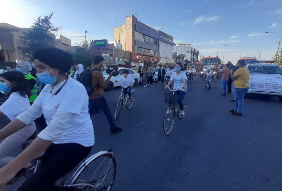 ئەو چالاکییە لەلایەن پەیمانگەی نیشتیمانی بۆ مافەکانی مرۆڤ بەێوەچوو و تیایدا دەیان ژن و كچ بەشدارییان تێداکرد.