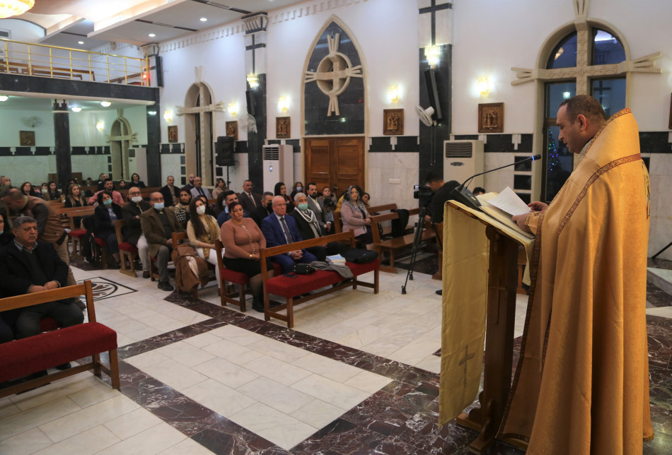 Christmass Mass in Kirkuk