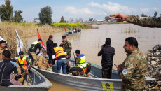 اكثر من 90 مفقودا في حادثة عبارة الموصل<br> عشرات الغواصين الأجانب والمحليين يبحثون عن الجثث بدجلة