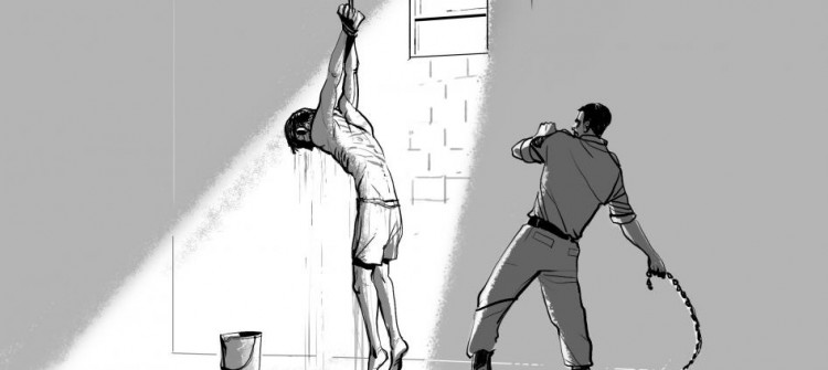 " ضباطا عراقيين، مارسوا التعذيب "<br> قصة سجين علقوه مثل "القط" باحد سجون محافظة نينوى   